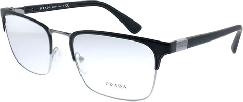 prada 54pv eyeglasses|Prada Heritage PR 54TV 1BO1O1 Matte Black Metal Rectangle .